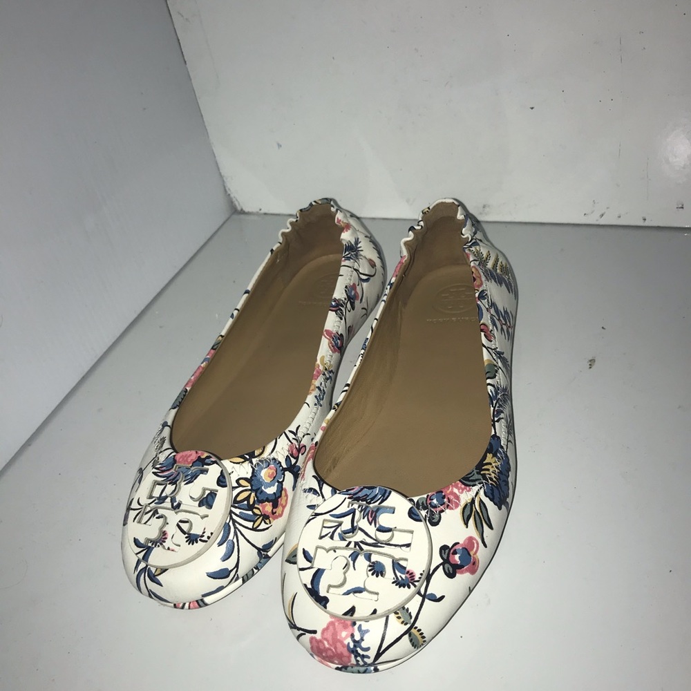 Tory Burch Minnie Travel Flats Gabriella Floral